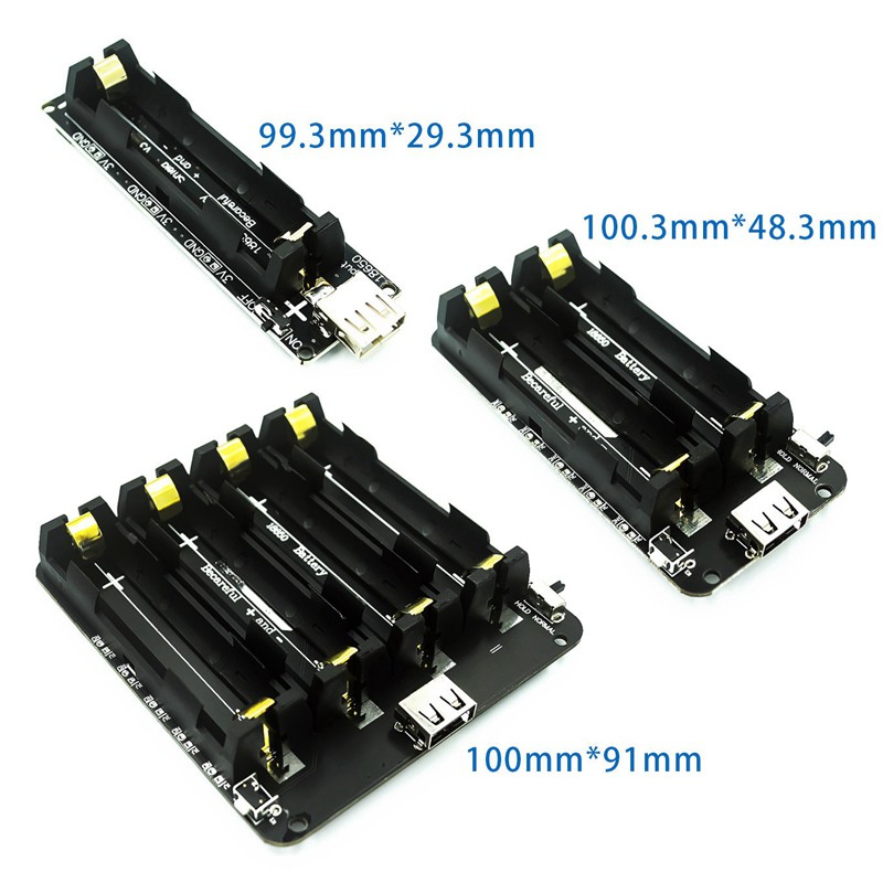 CHANNEL Bảng Mạch Mở Rộng Pin 18650 Lithium 5v V3 Cho Esp32 / Raspberry Pi 3 / Uno 1 Kênh