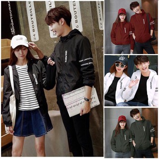 Áo khoác cặp nam nữ đẹp vải dù jacket Loca
