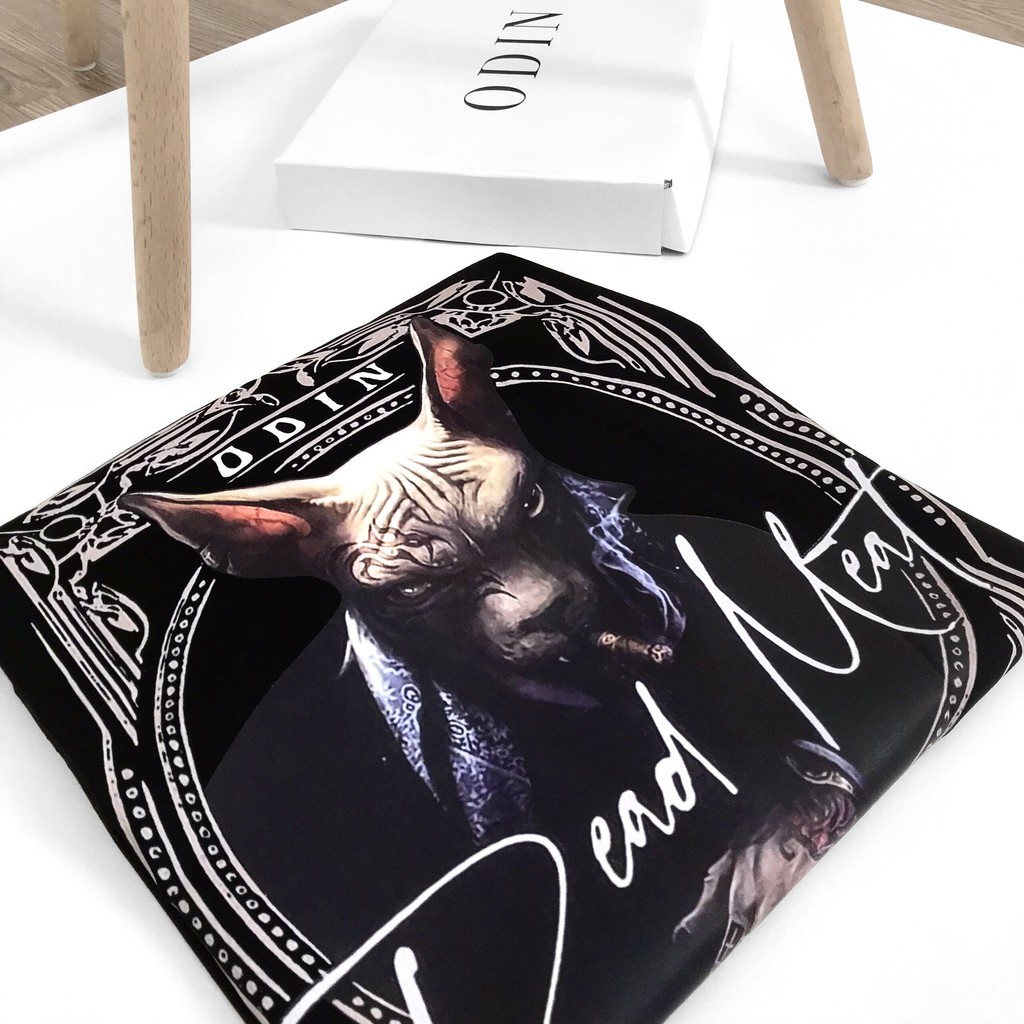 Áo thun tay lỡ Oversize The Boss Cat, áo phông cotton nam nữ unisex, ODIN CLOTHING | BigBuy360 - bigbuy360.vn