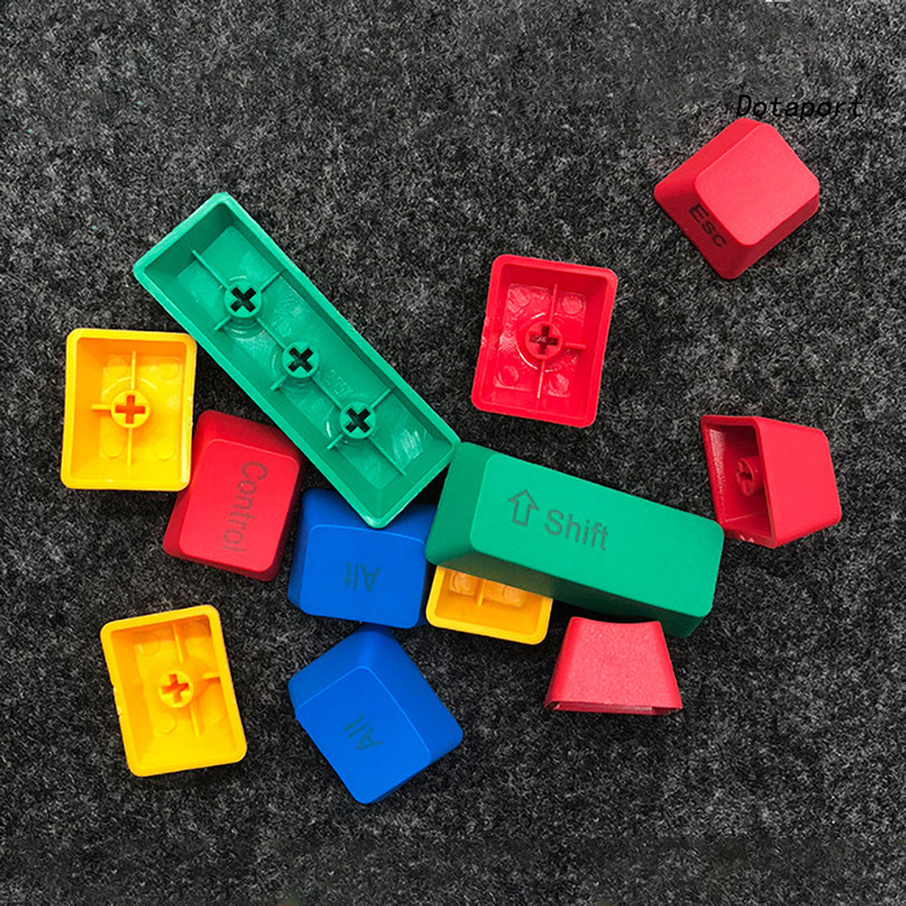 Bộ 12 keycap nhẹ nhiều màu cho bàn phím cơ