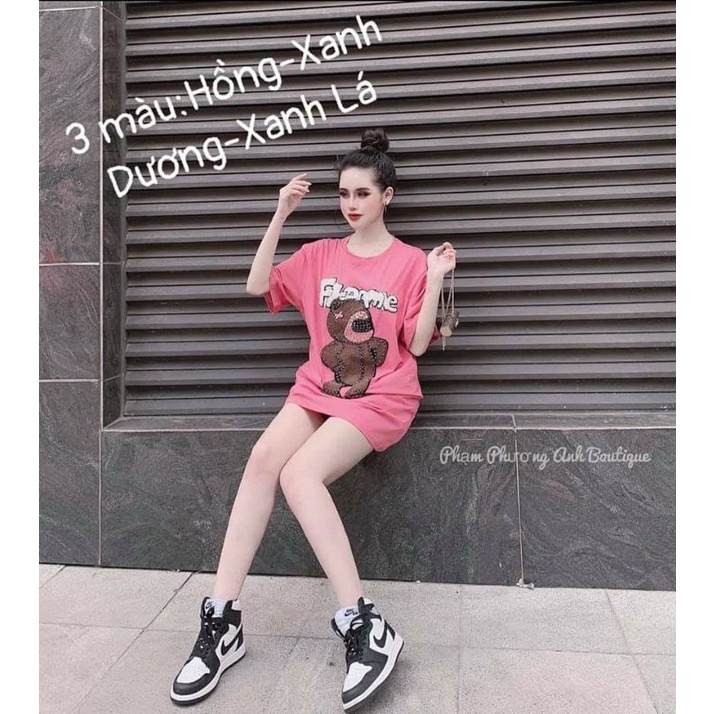 ⚡ FREESHIP⚡Áo thun tay lỡ form rộng Oversize, áo phông quảng châu, Vải cotton