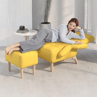 Ghế sofa ngả lưng kèm đôn nằm đọc sách thư giãn m103