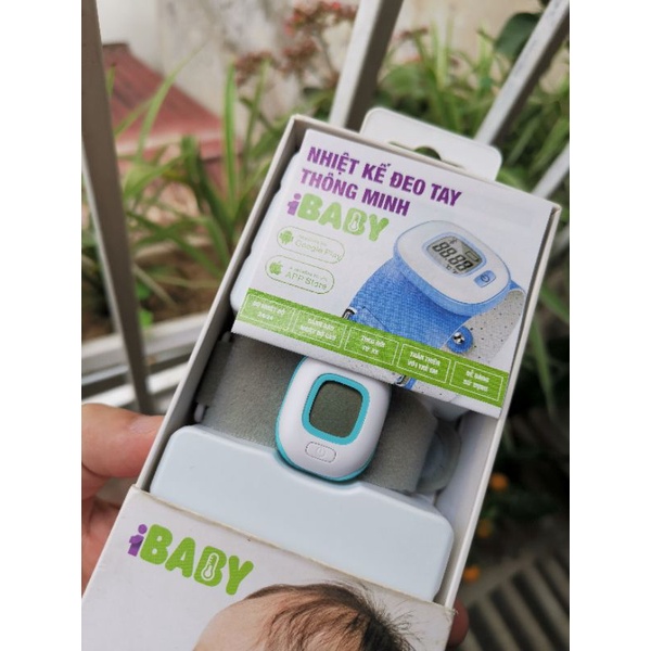 Nhiệt kế thông minh đeo nách cho bé iBaby