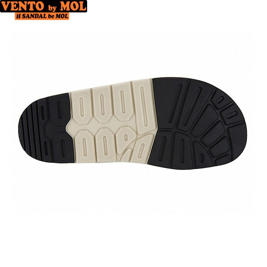 Giày Sandal Vento Unisex Nam Nữ 3 Quai Ngang Êm Bền Phù Hợp Đi Học Đi Làm Đi Du Lịch Màu Đen Trắng Mã NV1001