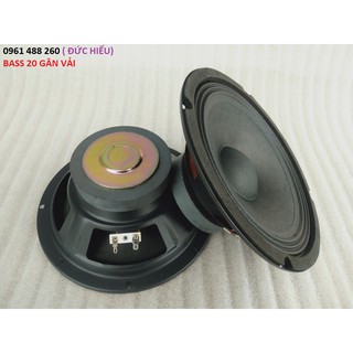 LOA BASS 20 GÂN VẢI TỪ 100 COIL 25 TIẾNG SÁNG - GIÁ 1 ĐÔI