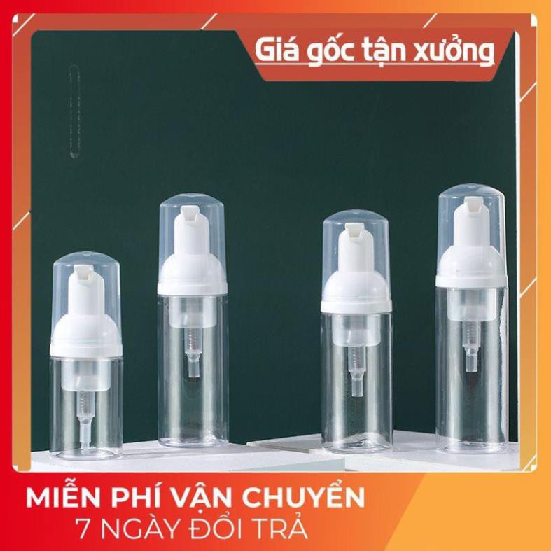 Chai Chiết Mĩ Phẩm ❤ SIÊU RẺ ❤ Chai xịt giọt tạo bọt 50ml,30ml chiết mỹ phẩm , phụ kiện du lịch