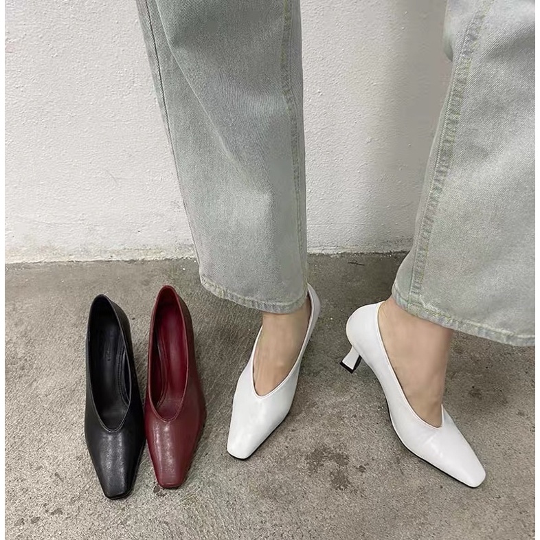 Giày cao gót trơn