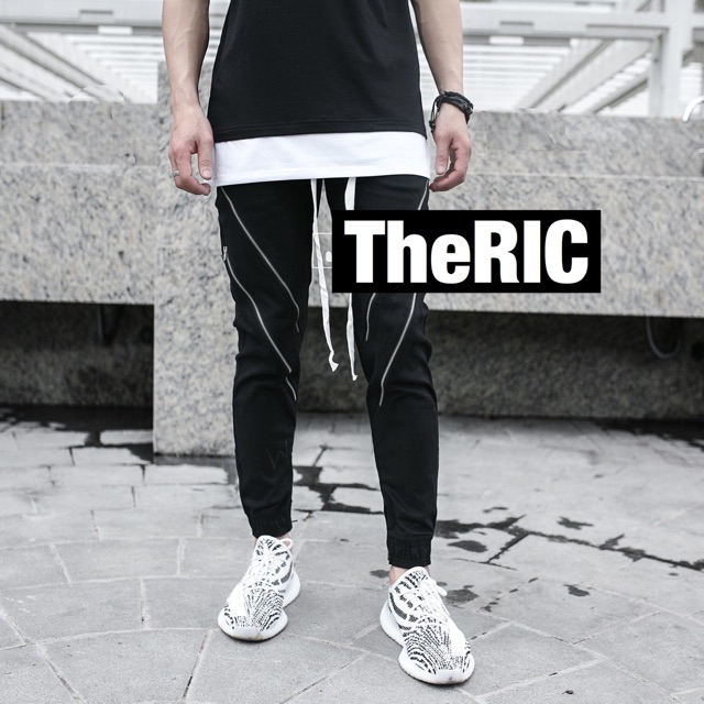 Jogger zip khoá chéo