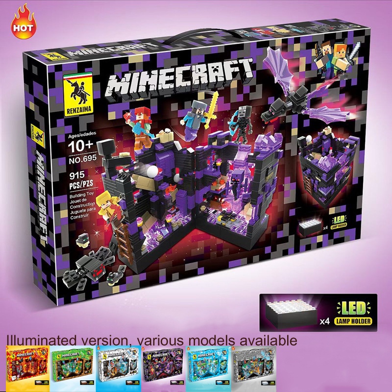 Đồ Chơi minecraft Có Đèn Vui Nhộn