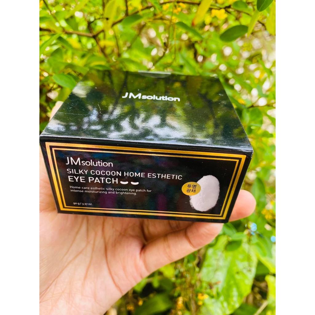 MẶT NẠ MẮT KÉN TẰM CẢI THIỆN NẾP NHĂN, CHỐNG LÃO HÓA JM SOLUTION GOLDEN COCOON HOME ESTHETIC EYE PATCH CHÍNH HÃNG - 9811