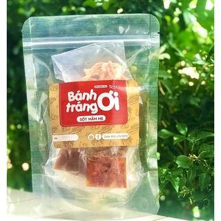 Bánh tráng ơi - sốt mắm me saucy + khô mực hấp dừa