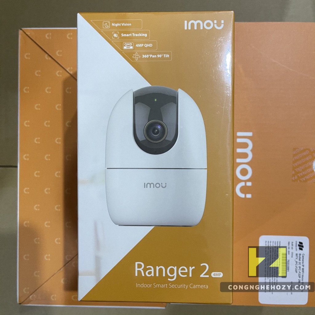 [Mã ELHAMS5 giảm 6% đơn 300K] camera wifi trong nhà imou Ranger2 A22 ,A42 xoay 360 2MP 4MP còi hú báo động