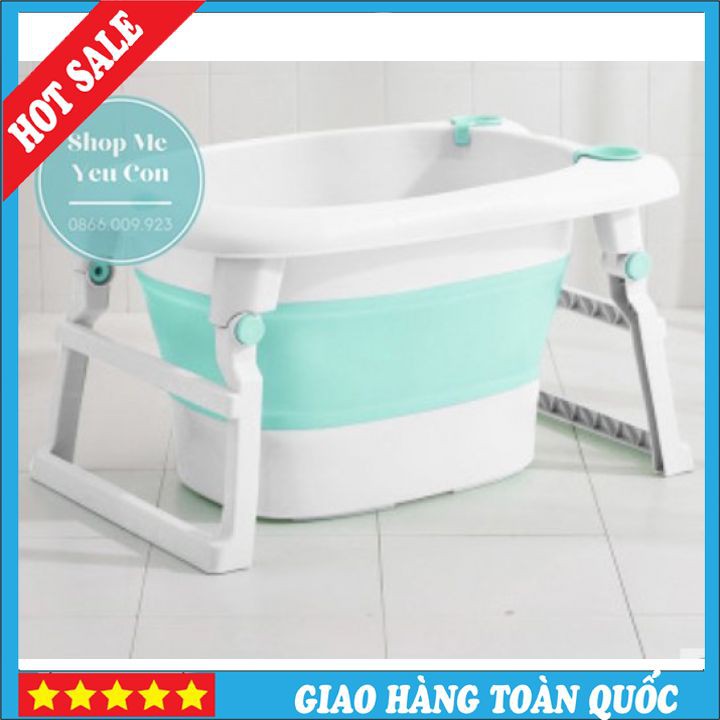 Chậu Tắm Gấp Gọn Chất Liệu Nhựa ABS Có Thể Làm Bể Bơi, Bồn Tắm Cho Trẻ Em, Chậu Tắm Thành Cao Cho Bé ♻️SIÊU TIỆN LỢI♻️