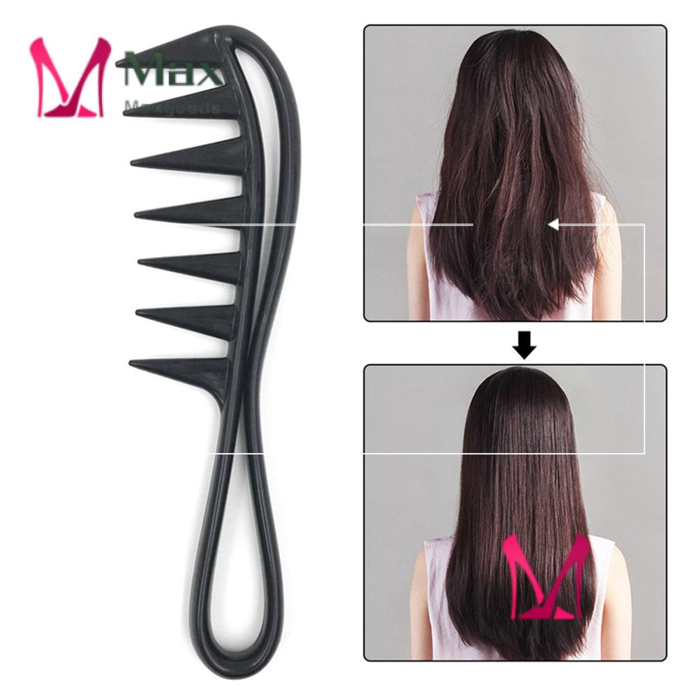 Lược Chải Tóc Răng Thưa Chống Tĩnh Điện Bằng Nhựa Chuyên Nghiệp