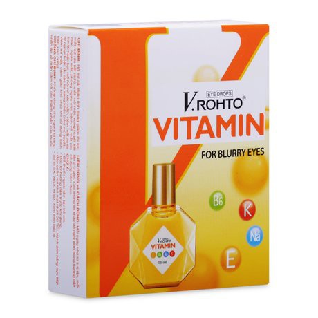 Nhỏ mắt V.rohto Vitamin lọ 13ml