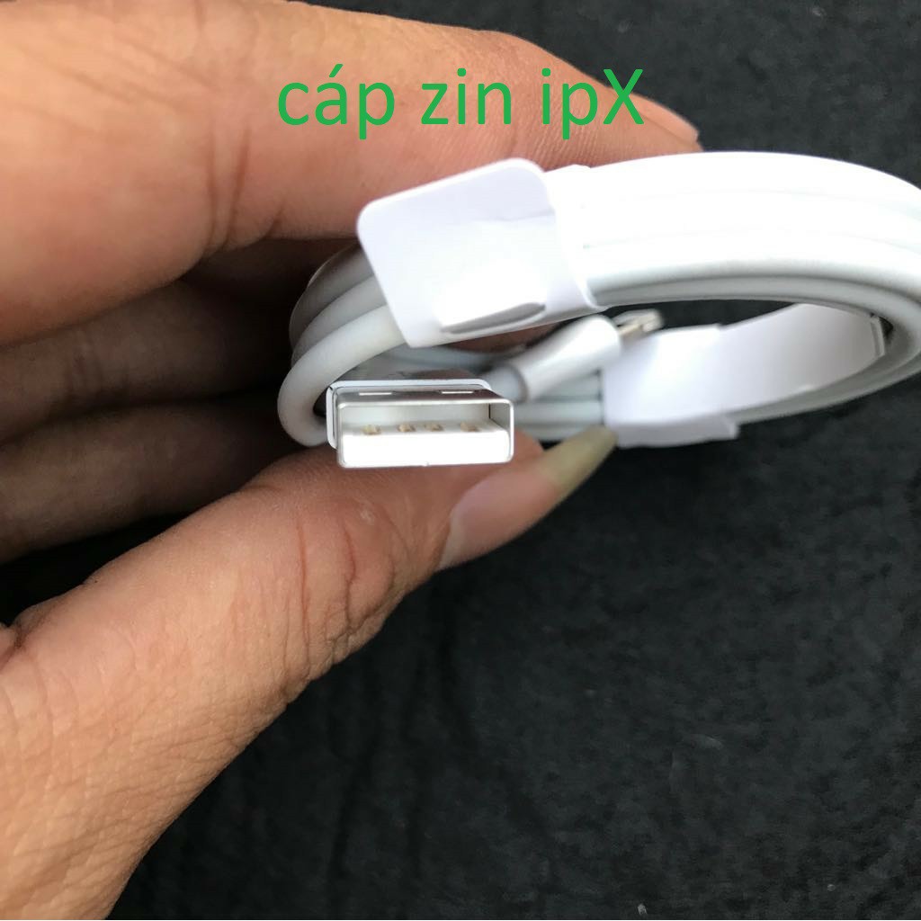 (ZIN)cốc sạc zin iphone mã India/ip X hiệu Foxconn