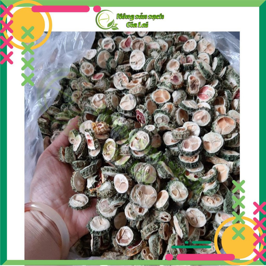 Mướp đắng rừng (khổ qua rừng) loại nguyên quả và loại thái lát sấy khô 1kg | BigBuy360 - bigbuy360.vn