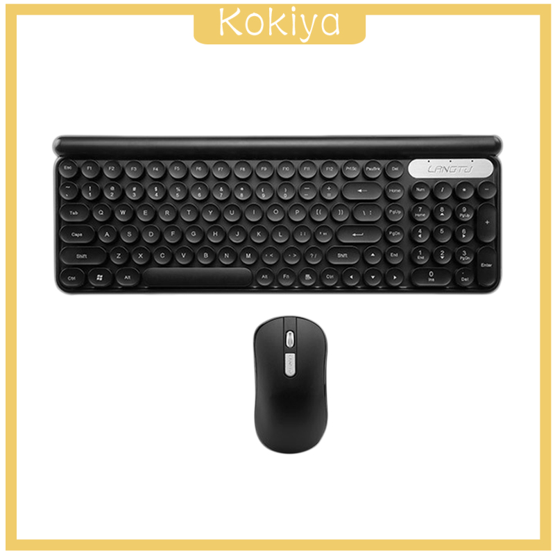 Bộ Bàn Phím + Chuột Không Dây Kokaya 2.4g Màu Xanh Lá 01 | BigBuy360 - bigbuy360.vn