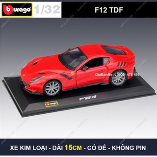 Xe mô hình Ferrari F12 TDF 1:32 Bburago