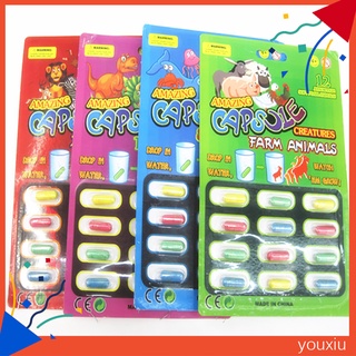 Set 12 Viên Nén Đồ Chơi Nở Trong Nước Hình Các Con Vật Cho Bé