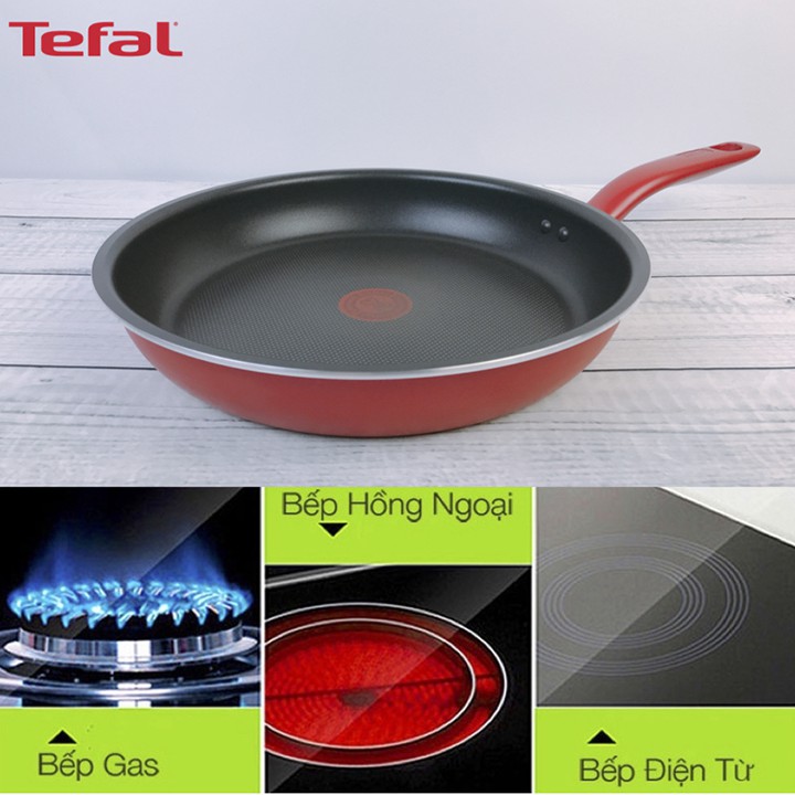 Chảo chiên chống dính đáy từ Tefal So Chef G1350695 đường kính 28cm - Chính hãng, bảo hành 24 tháng