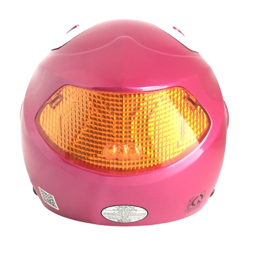 Mũ bảo hiểm Phản Quang cao cấp - GRS A913K - Đào line trắng