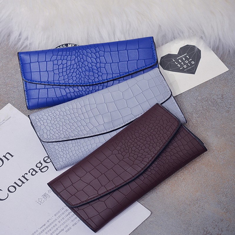 Ví nữ 3908 da sần nhiều ngăn tiện lợi