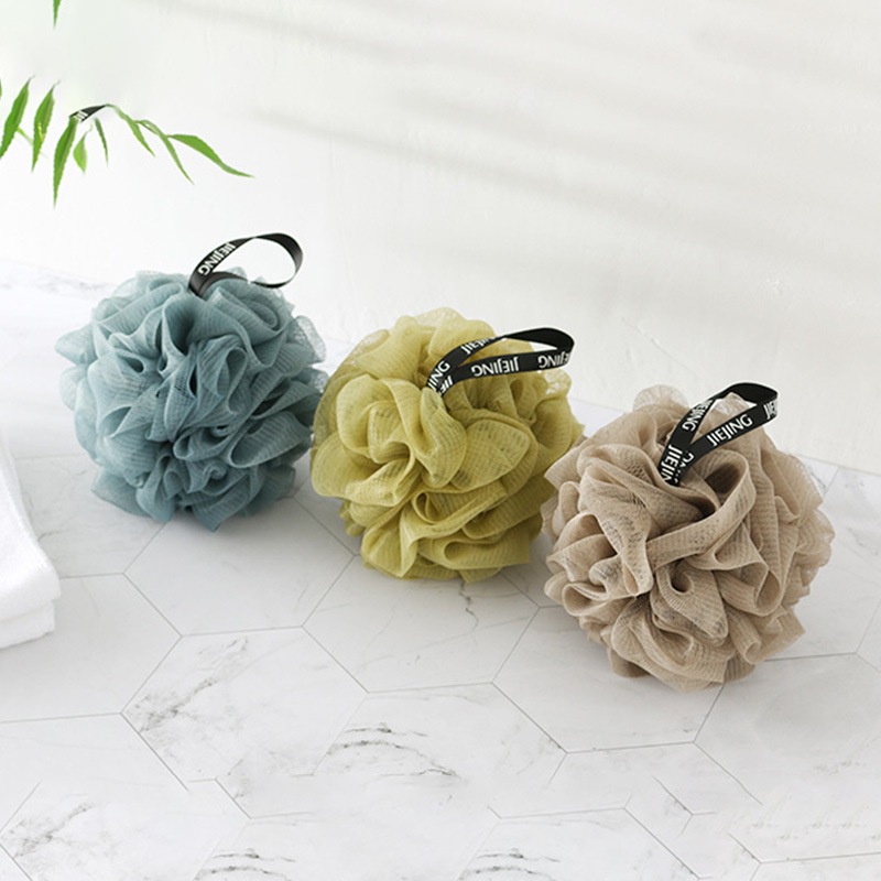 Bông Tắm Tạo Bọt Mềm Mại Làm Sạch Sâu Tiện Dụng