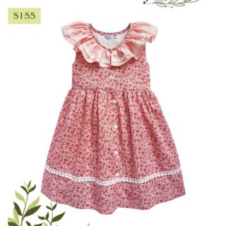 Váy Hoa Nhí Bé Gái💖FREE SHIPP💖Chất Liệu Vải Thô Mềm Mát 2 Lớp Lót Cotton