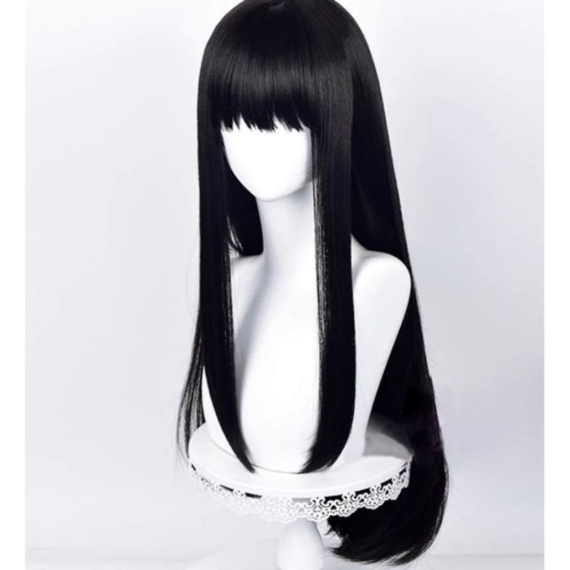 [Sẵn] Wig/tóc giả Takina Inoue - Lycoris Recoil màu đen [Miu Cosplay]