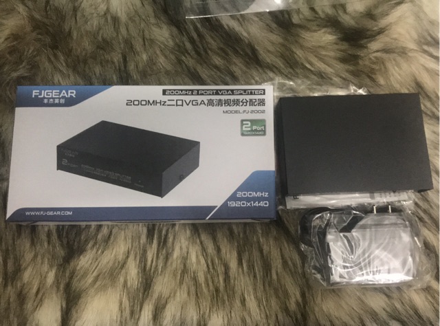 [Mã ELFLASH5 giảm 20K đơn 50K] [SALE 10%] Hub, bộ chia VGA 1 ra 2 VGA | BigBuy360 - bigbuy360.vn