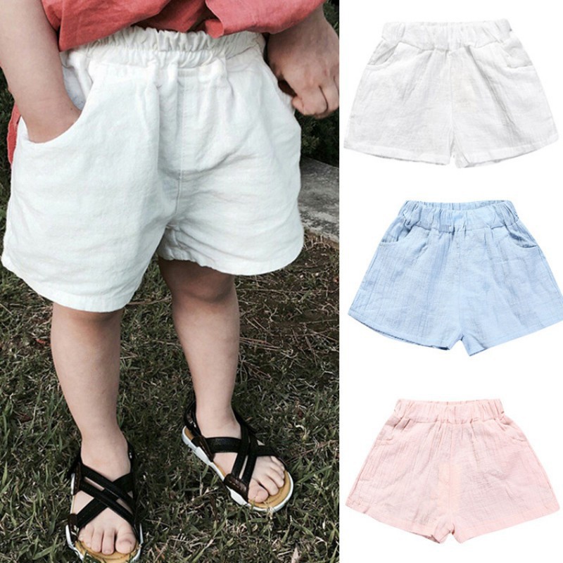 Summer Children Casual Cotton Shorts Girl Clothes Children Shorts Kids Shorts