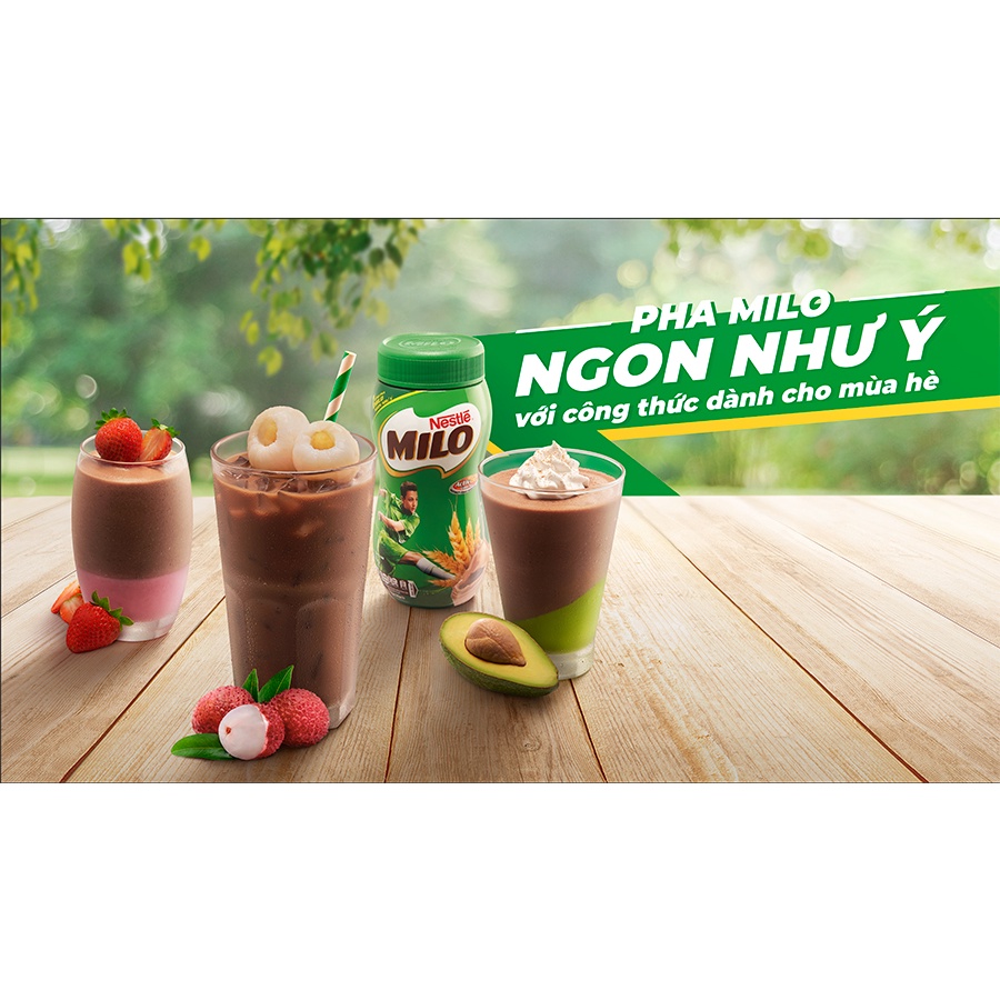 BỘT CACAO MILO HŨ 400G - NESTLÉ