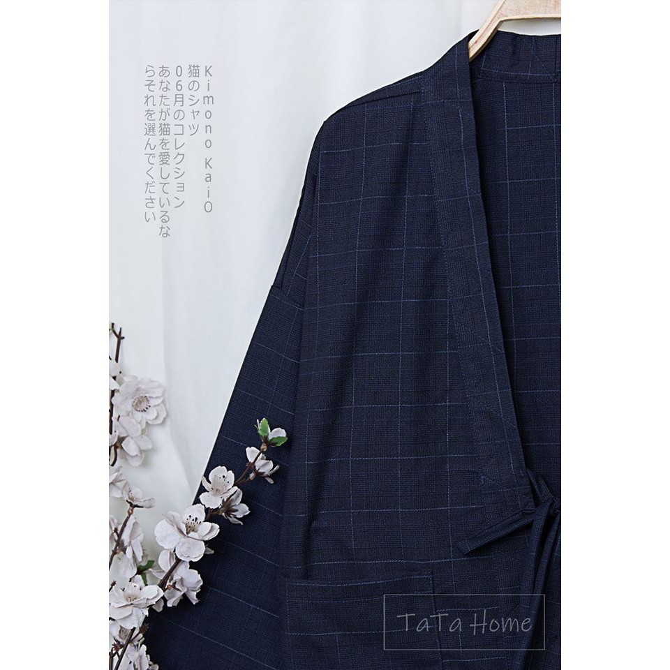 Kimono KaiO - Áo Khoác Lửng Phong Cách Nhật Bản