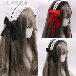 Phụ Kiện Tóc Phối Ren Phong Cách Lolita Nhật Bản