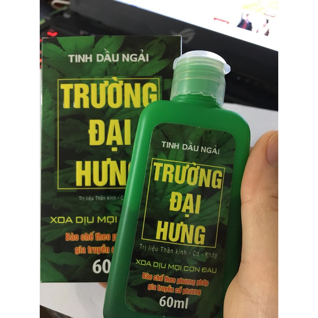 Tinh dầu ngải cứu Đau Pain Đại Học Y ( lọ 30ml)