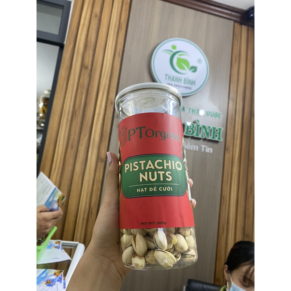 Hạt dẻ cười Pistachio (500g) Hạt giẻ cười không tẩy trắng