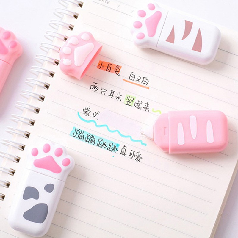 Bút Xóa Kéo Hình Chân Mèo Đáng Yêu