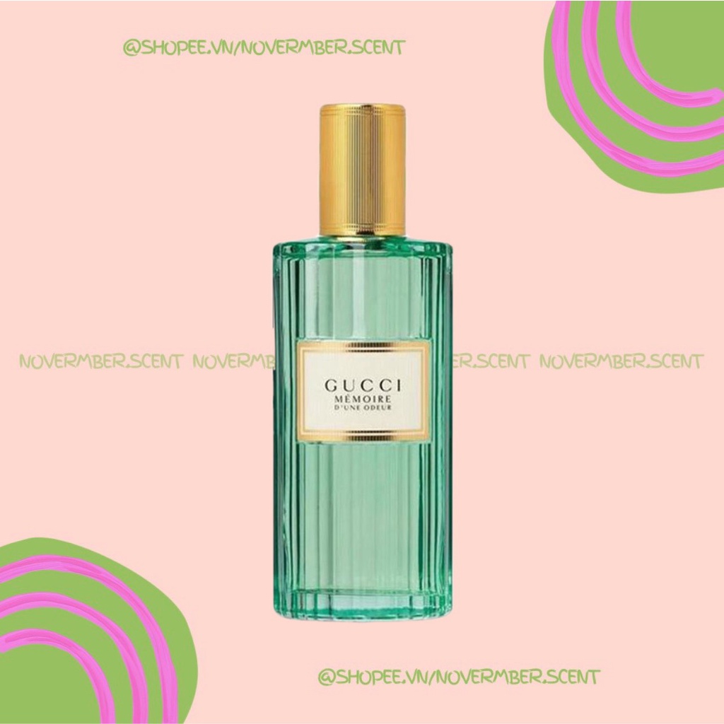 ❣ Nước Hoa Unisex Gucci Memoire D’une Odeur EDP - ᴛᴇsᴛᴇʀ 5ᴍʟ/10ᴍʟ/20ᴍʟ
