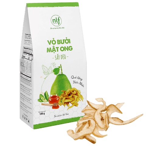 Vỏ Bưởi Mật Ong Sấy Dẻo | Vegan Store | Ăn vặt giảm cân | Ăn vặt đẹp da | Ghiền ăn vặt | Trái Cây Sấy | Hộp 100gr