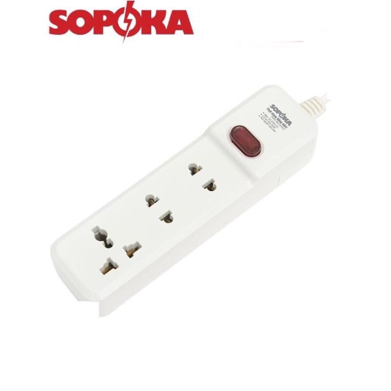 Ổ CẮM KHÔNG DÂY SIÊU CHỊU TẢI 2200W SOPOKA 3M-0 và 4M-0