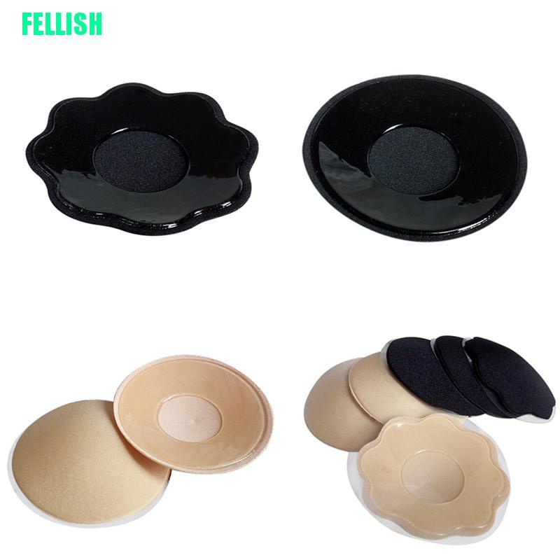 Cặp miếng dán ngực silicon tự dính tái sử dụng tiện lợi