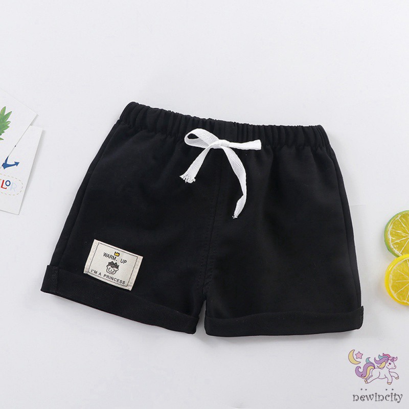 Quần Short Cotton Thể Thao Cho Bé Trai / Gái (1-5 Tuổi)