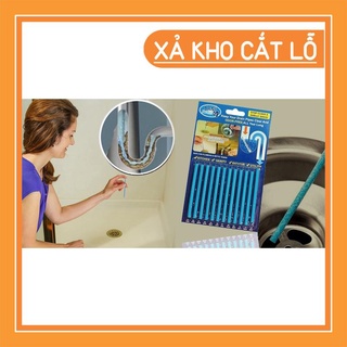 [FREE SHIP] Que thông tắc cống, bồn rửa (vỉ gồm 12 que) [XẢ KHO HOT]