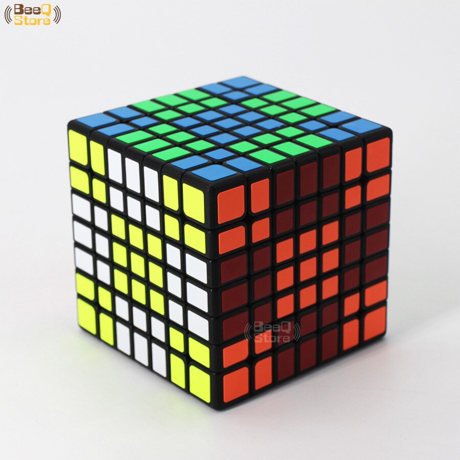 Rubik 7x7 Qiyi QiXing Sticker (Tặng Dầu Bôi Trơn Và Chân Đế) - Rubik 7x7x7 Rubik Cao Cấp Quốc Tế Thách Thức Trí Tuệ