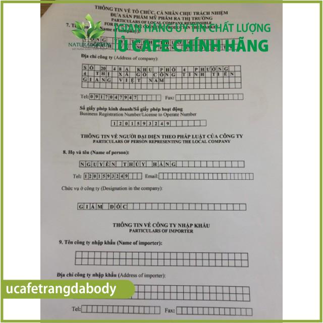 Ủ trắng cafe đậu đỏ 100gr dùng cho face body chính hãng,bột đậu đỏ,ủ trắng cà phê đậu đỏ | BigBuy360 - bigbuy360.vn