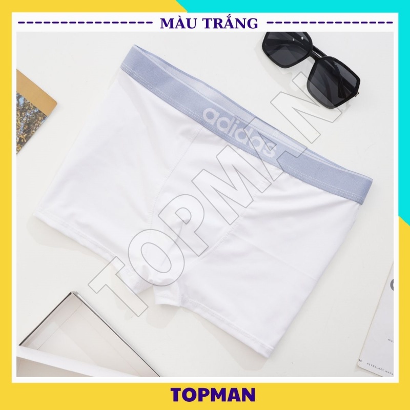 Quần lót nam thun lạnh, sịp đùi nam đẹp, quần lót nam đùi co dãn 4 chiều (Che Tên) - Topman