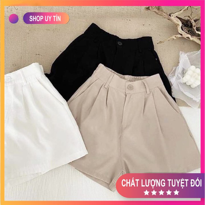 Quần Short 🎁Quần Đùi Nữ🎁 Freesize-Lưng thun-Ống rộng, chất liệu thun mềm-thoáng mát-dễ mặc dễ phối đồ Mã AT05