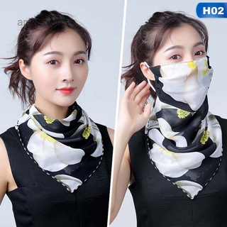 Khẩu trang che mặt và cổ chống nắng thoáng khí thời trang mùa hè cho nữ