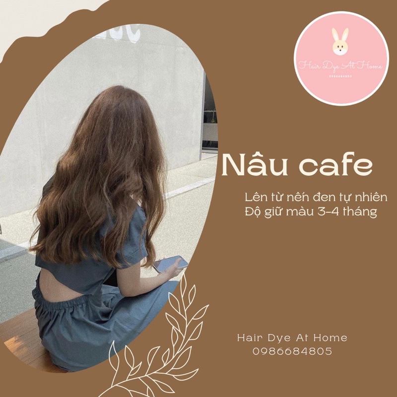 Thuốc nhuộm tóc - NÂU CÀ PHÊ